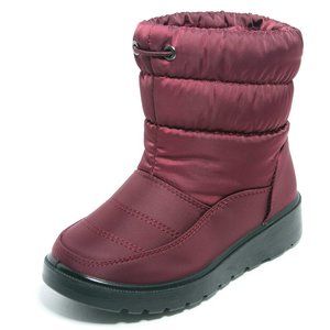 Girls little kids size 13 winter boot NWT maroon